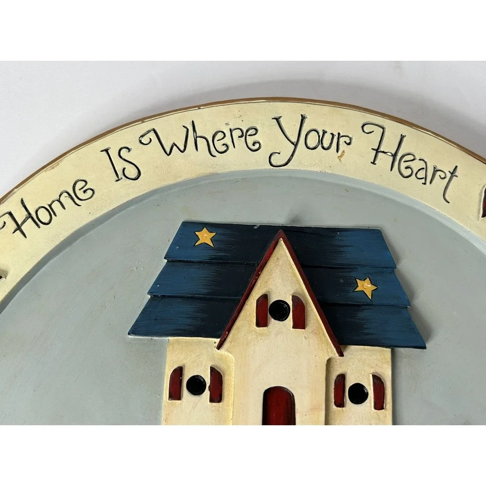 Deb Strain Bird House Home Is Where The Heart Is‎ Garden Stepping Stone Decor